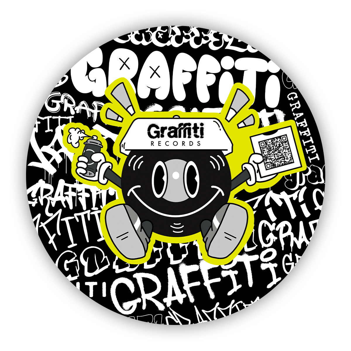 Graffiti Records Mascot Slipmat