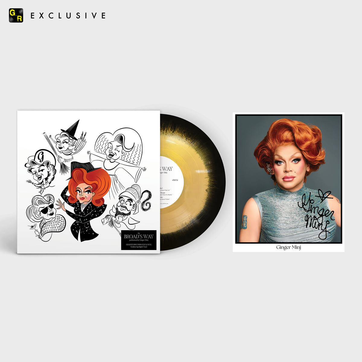 Ginger Minj - The Broad's Way LP