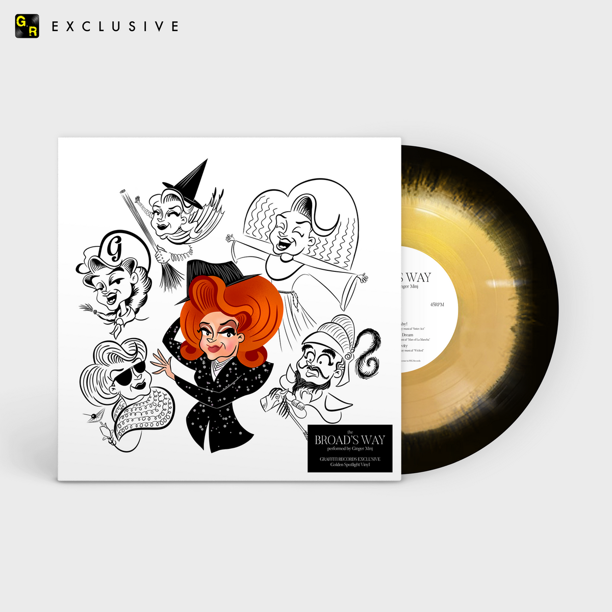 Ginger Minj - The Broad's Way LP